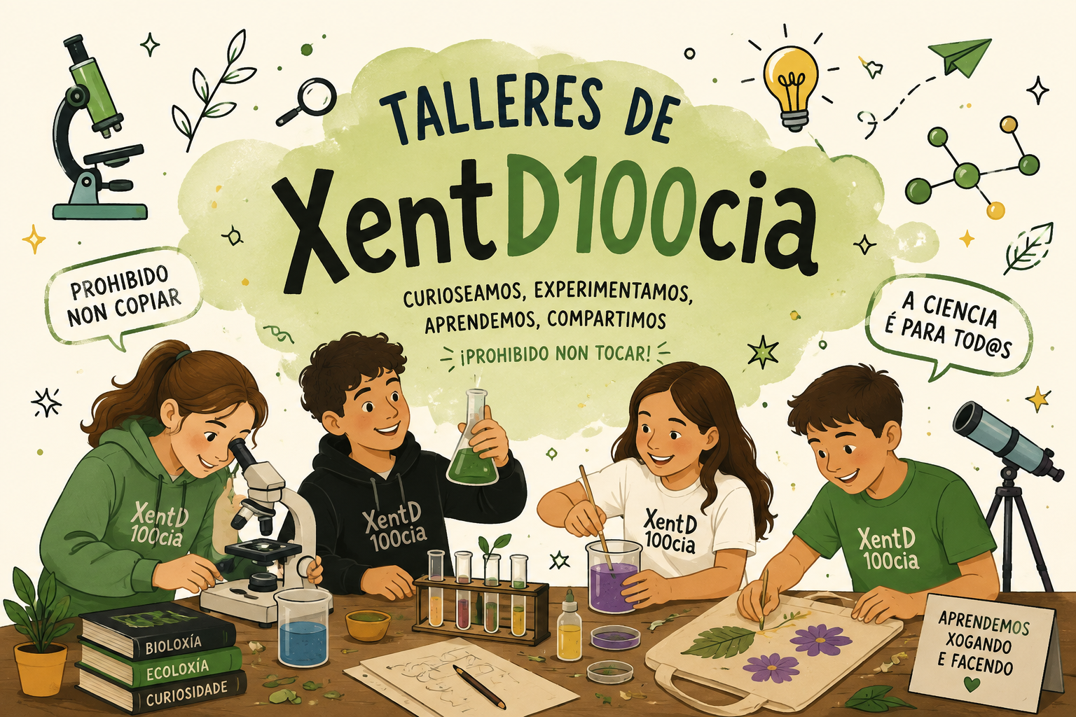 Actividad científica participativa de XemtD100cia