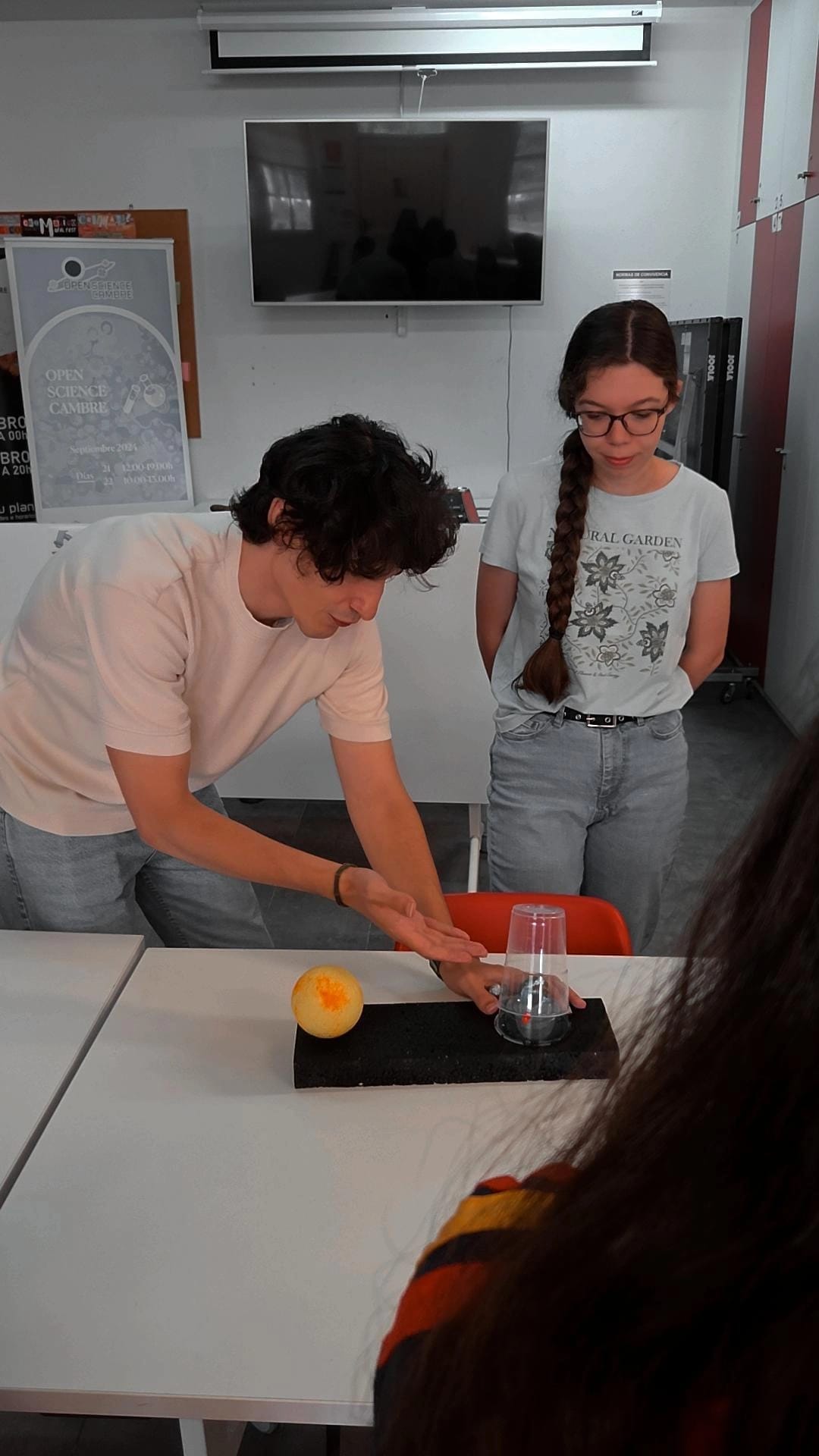 Preparamos la difusión en un taller divulgativo
